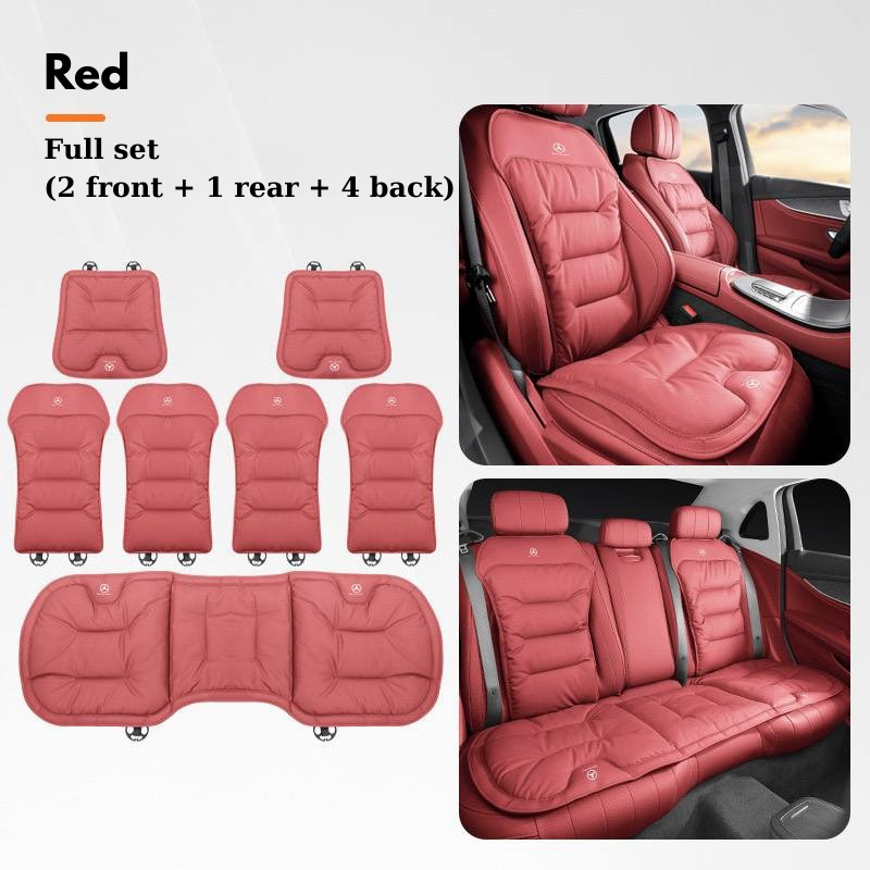 🔥HOT SALE 50% OFF🔥Skin-friendly and anti-fouling leather seat cushions, non-slip seat cushions