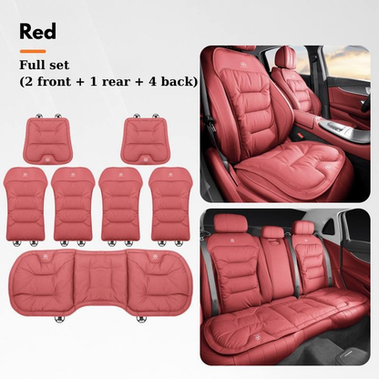 🔥HOT SALE 50% OFF🔥Skin-friendly and anti-fouling leather seat cushions, non-slip seat cushions