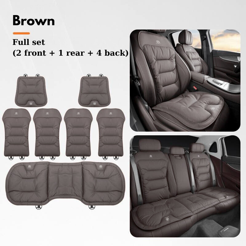 🔥HOT SALE 50% OFF🔥Skin-friendly and anti-fouling leather seat cushions, non-slip seat cushions