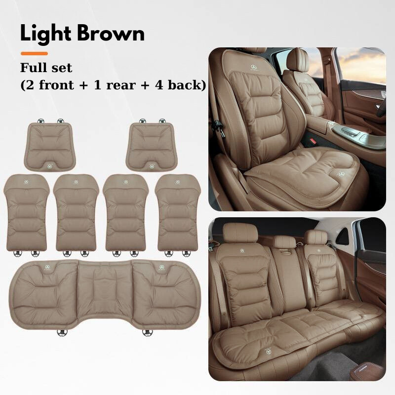 🔥HOT SALE 50% OFF🔥Skin-friendly and anti-fouling leather seat cushions, non-slip seat cushions