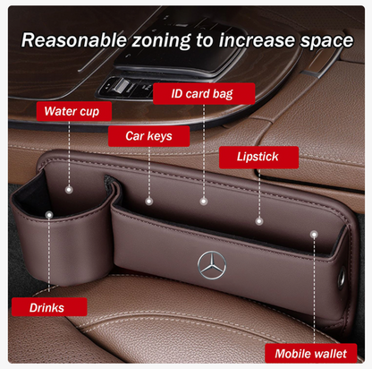 🔥HOT SALE 50% OFF 💖Car Leather Cup Holder Gap Bag