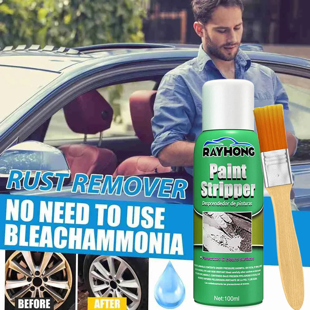 Car Paint Remover 100ml with Brush - High Efficiency